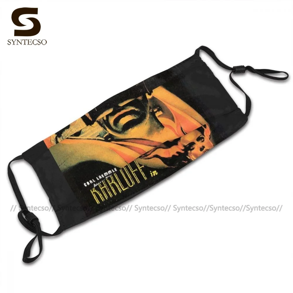 

Cool Designs Breathable Frankenstein Face Mask Cute Adult Cloth Bicycle Facial Mouth Mask With Filter