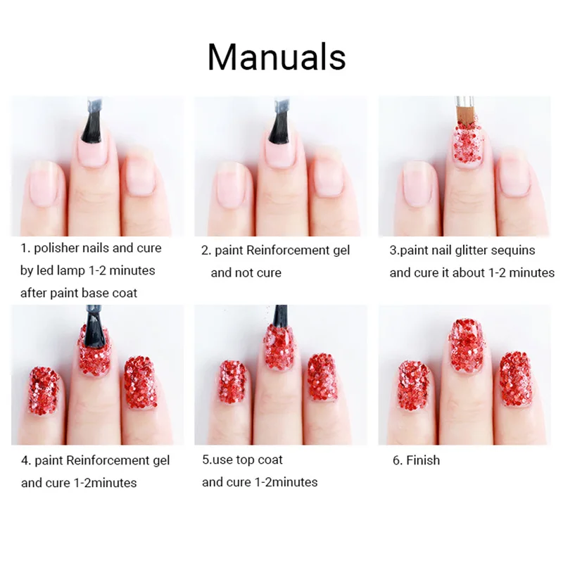 10 г/флакон лазерные блестки для ногтей порошковые хлопья массивные блестящие