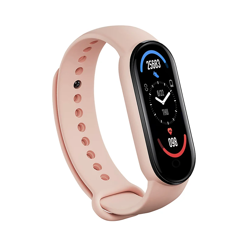 

2021 M6 Smart Watch Men Women Heart Rate Monitor Blood Pressure Fitness Tracker Smartwatch Sports Bracelet Clock For Xiaomi IOS