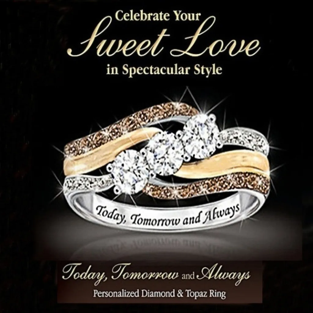 Женское кольцо из розового золота 925|Кольца| |