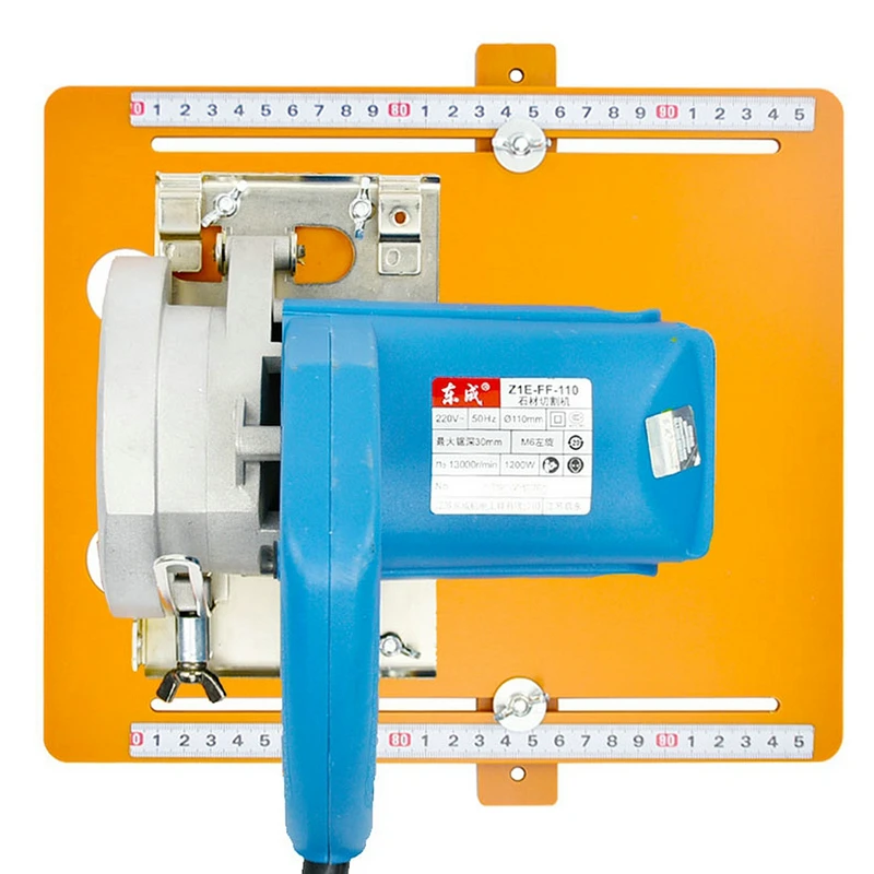 1 шт. Регулируемый циркулярная пила направляющая низ отрезной станок для резки