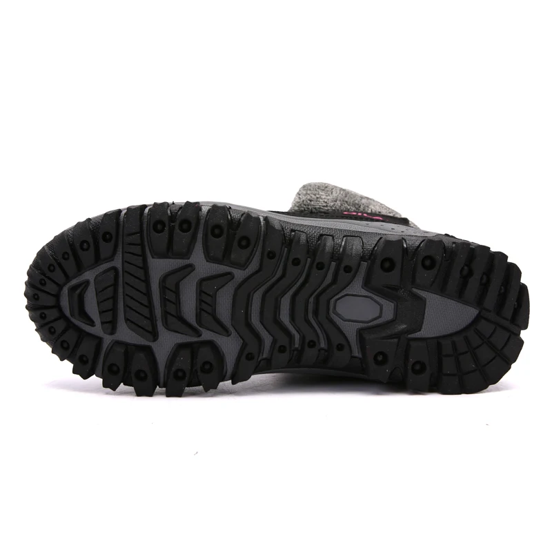 Женские зимние ботинки TIMETANG модные замшевые кожаные женские теплые плюшевые