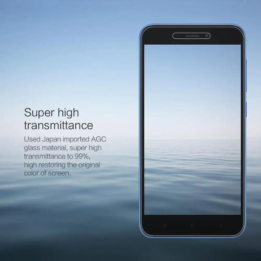Защитное стекло для экрана Xiaomi Redmi Go оригинальное закаленное NILLKIN Защитная пленка