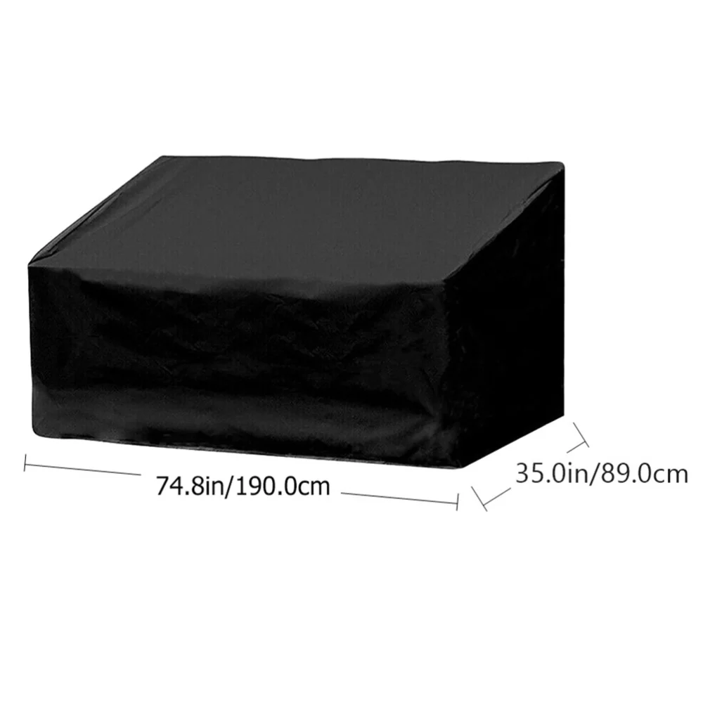 

1pc Garden Seat Durable Protective Cover Oxford Cloth Dust-proof Cover