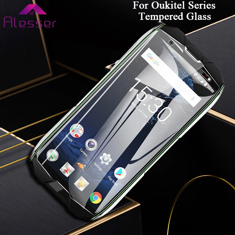 Alesser для Oukitel WP2 K6000 Plus U16 Max WP5000 C12 Pro C13 C15 K12 K13 Y4800 Закаленное стекло Защитная пленка