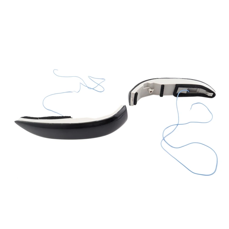 

Автомобильный индикатор бокового зеркала, Динамический светодиодный сигнал поворота заднего вида для Hyundai Sonata YF I45 2011-2014, янтарный и синий