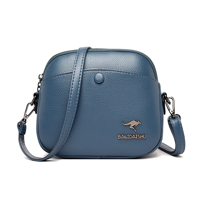 

Simple Solid Color High Quality PU Leather Large Capacity Lady Shoulder Designer Messenger Bag Purses And Handbags Bolso Mujer