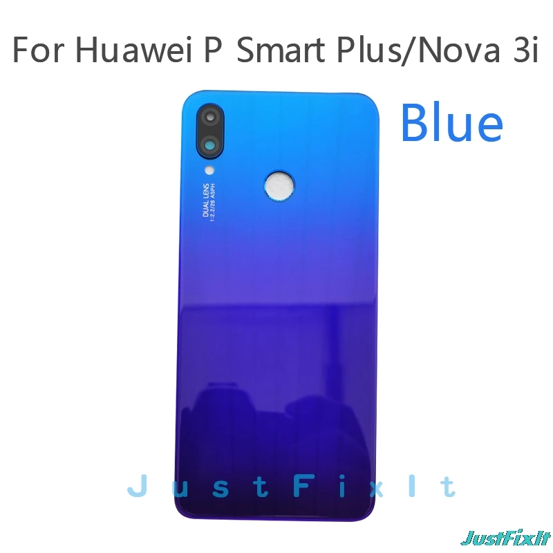 Для huawei Nova 3i Задняя стеклянная крышка батарейного отсека задняя дверь корпус панель для huawei Nova 3i Задняя стеклянная крышка