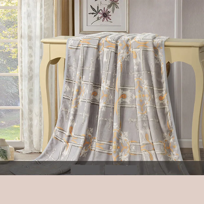 

Северная Европа, одеяло из кораллового флиса с узором, высококачественные кровати, одеяло, мягкое модное одеяло, украшение для дома DI50TZ