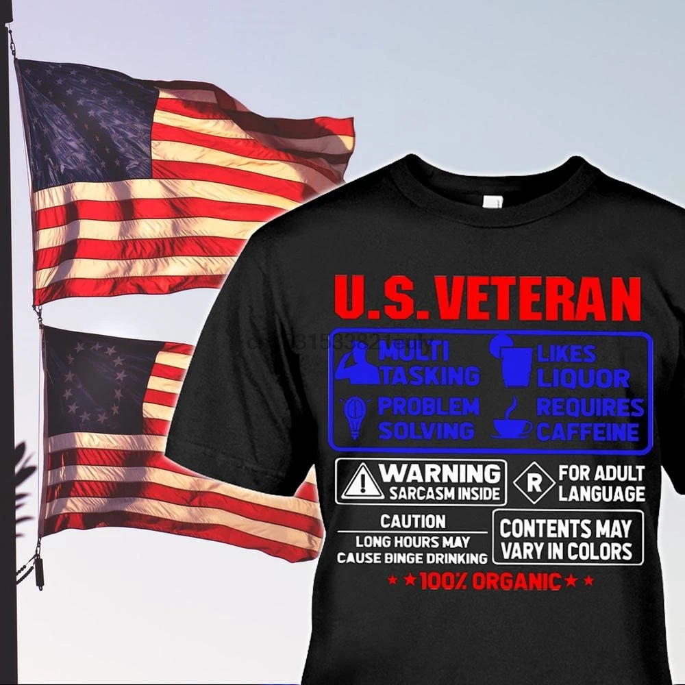 Рубашка ветерана Военная кружка Ветеран Толстовка рубашка Женская уникальная