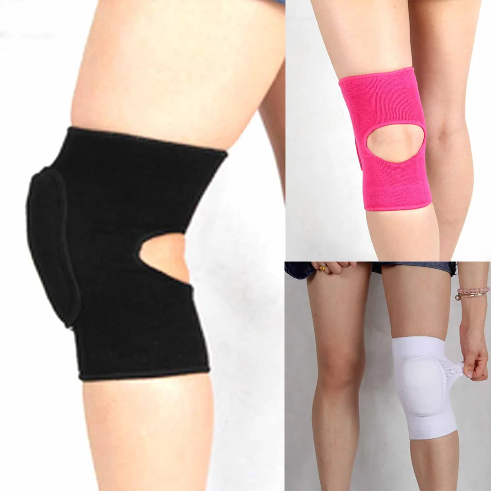 Спортивные наколенники для танцев детей красные черные белые балета фитнеса