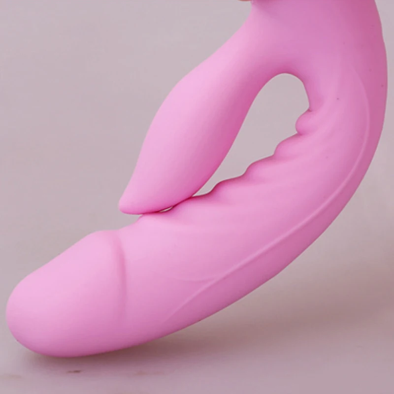 OMYSKY G Spot фаллоимитатор кролик вибратор с двойной вибрацией Силиконовый