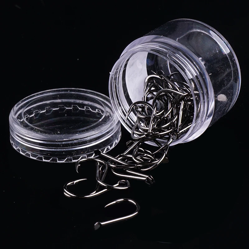 Рыболовные крючки с бородкой 10 шт./бутылка из углеродистой стали пастбикарп и