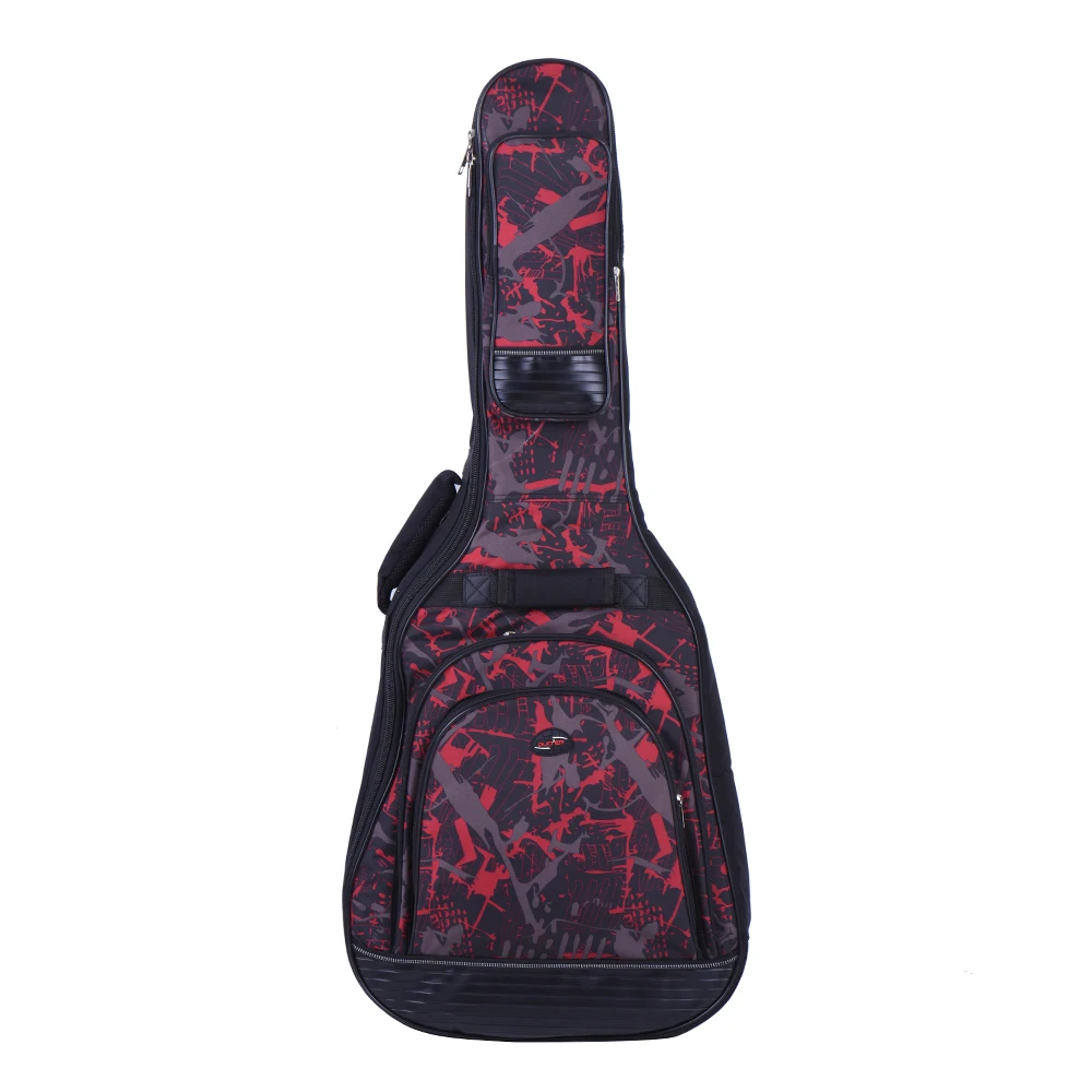 

High Quality 42" Acoustic Folk Classical Guitar Bag Case Backpack Adjustable Shoulder Strap 600D Cloth Multiple Pocket