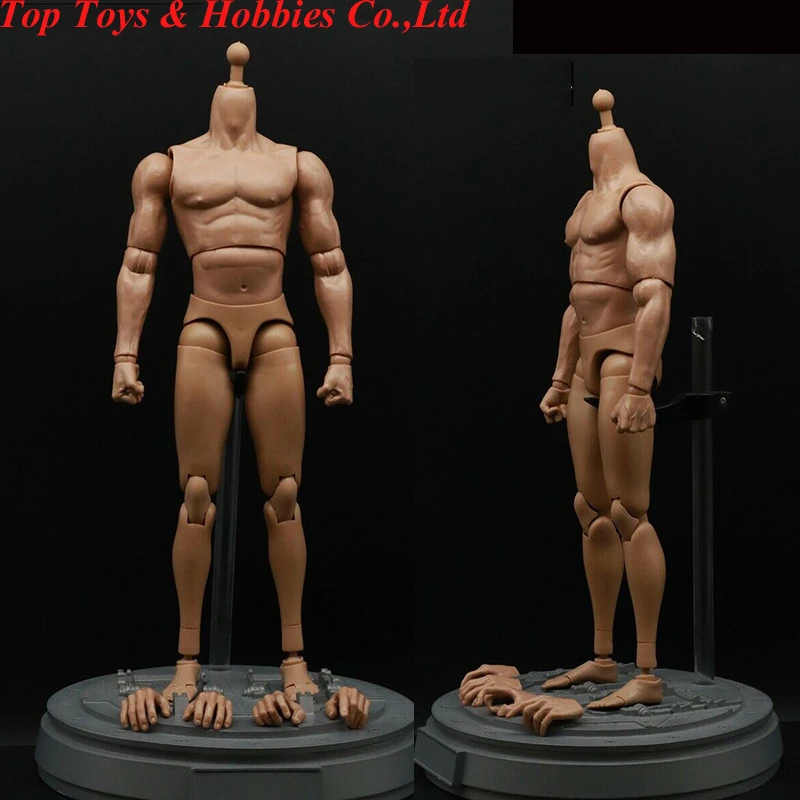 Haoxuantoys 1:6 масштаб обнаженной мужской мальчик фигуры мышцы человек солдат модель