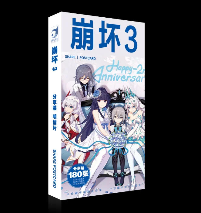 Игра Honkai Impact 3 MmiHoYo Райден Мэй киана каслана Стикеры для искусства искусственные