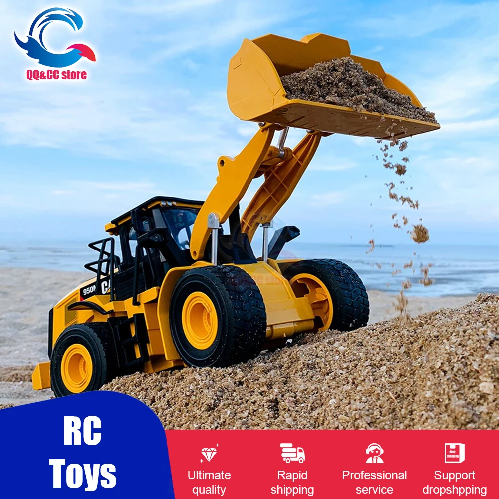 huina 124 радиоуправляемый трейлер