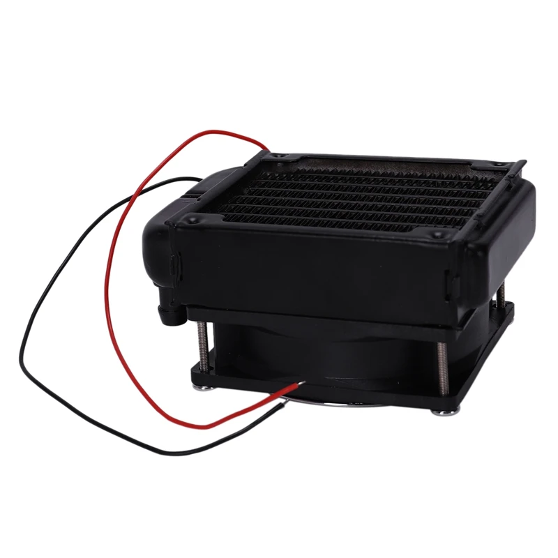 Низкий уровень шума 120 мм процессор кулер для воды ряд теплообменник радиатор с 80