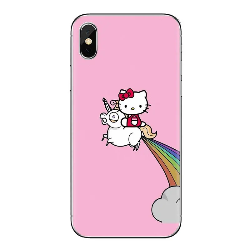 Unicorn Saw Clouds Rainbow TPU Transparent Shell Cover For Samsung Galaxy J1 J2 J3 J4 J5 J6 J7 J8 Plus 2018 Prime 2015 2016 2017 |