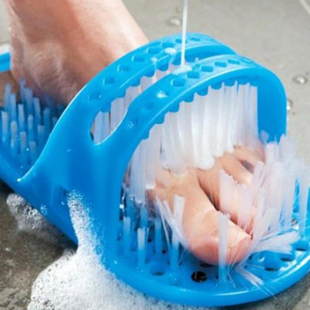 Пластиковая обувь для ванны чтобы удалить грязь и мертвую кожу на нижней части