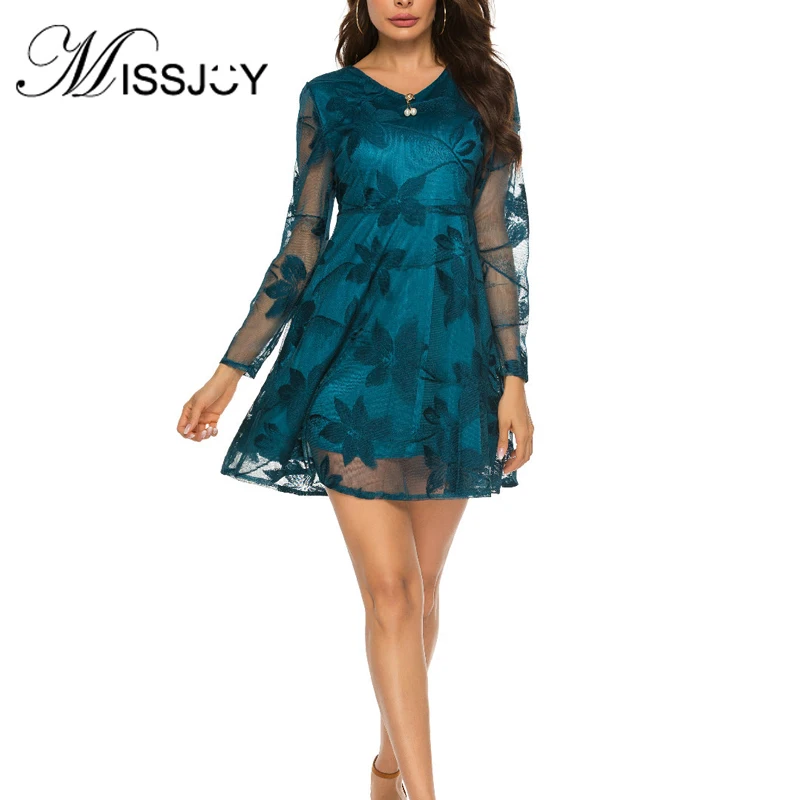 

Винтажные женские платья MISSJOY в стиле пэчворк с жемчугом и v-образным вырезом, однотонные элегантные женские платья трапециевидного силуэта...