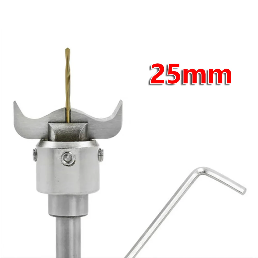 

25mm-55mm Buckle Cutter HSS L-shaped Wrench Universal Handle Woodworking