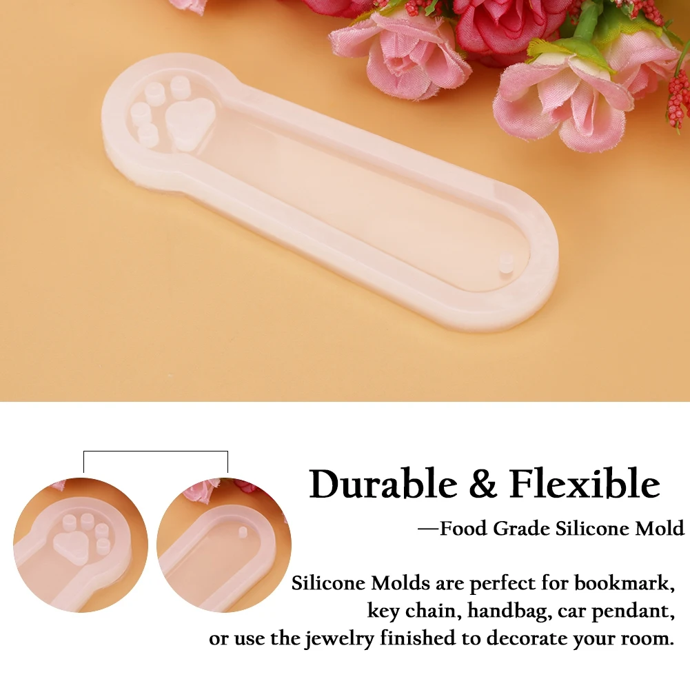 3 шт./компл. силиконовые закладки формы DIY литье изготовление эпоксидной смолы