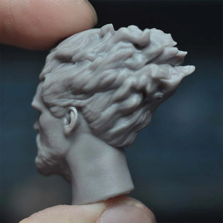 

1/12 Scale 6''Arthur Curry Unpainted Head Models for 6''Figures Bodies DIY