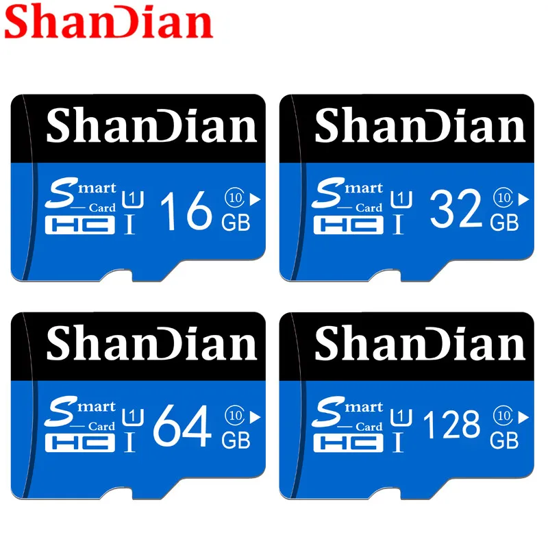 ShanDian карта памяти класс 10 32 ГБ 64 16 8 Гб|Карты памяти| |
