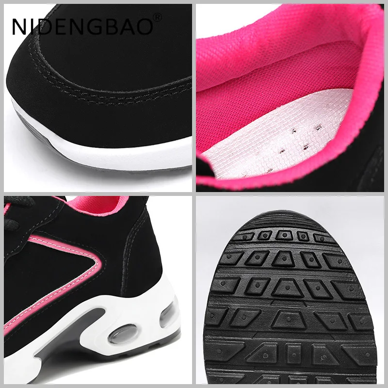 Women Sneakers Spring Lightweight Outdoor Walking Jogging Running Sports Shoes Damping Gym Marathon Athletic Trainers Size 36-41