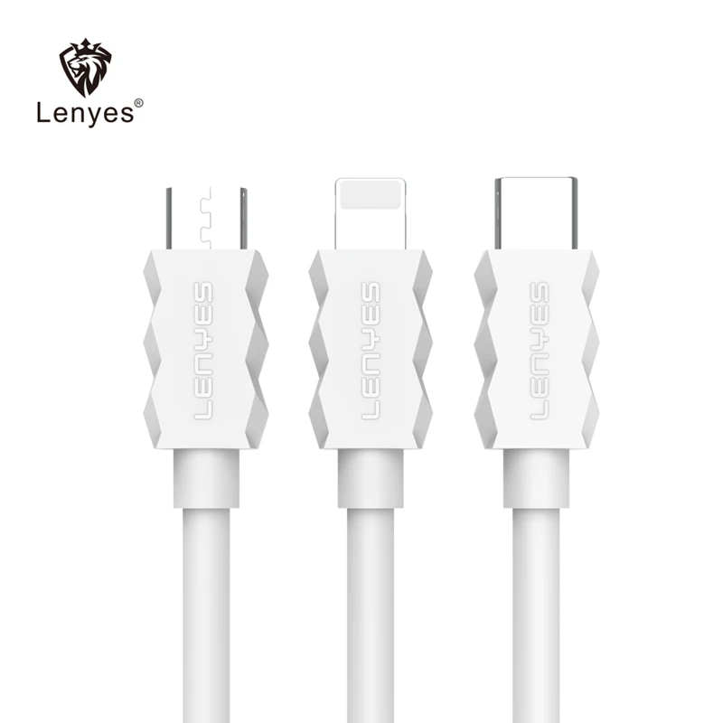 Кабель Micro USB Lenyes 2 1 А кабель для быстрой синхронизации данных и зарядки