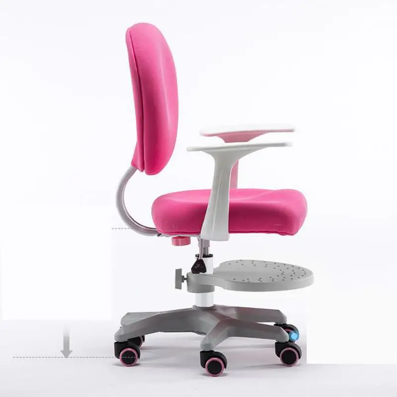 Детский стул для занятий спинка компьютерное кресло сидячем положении с