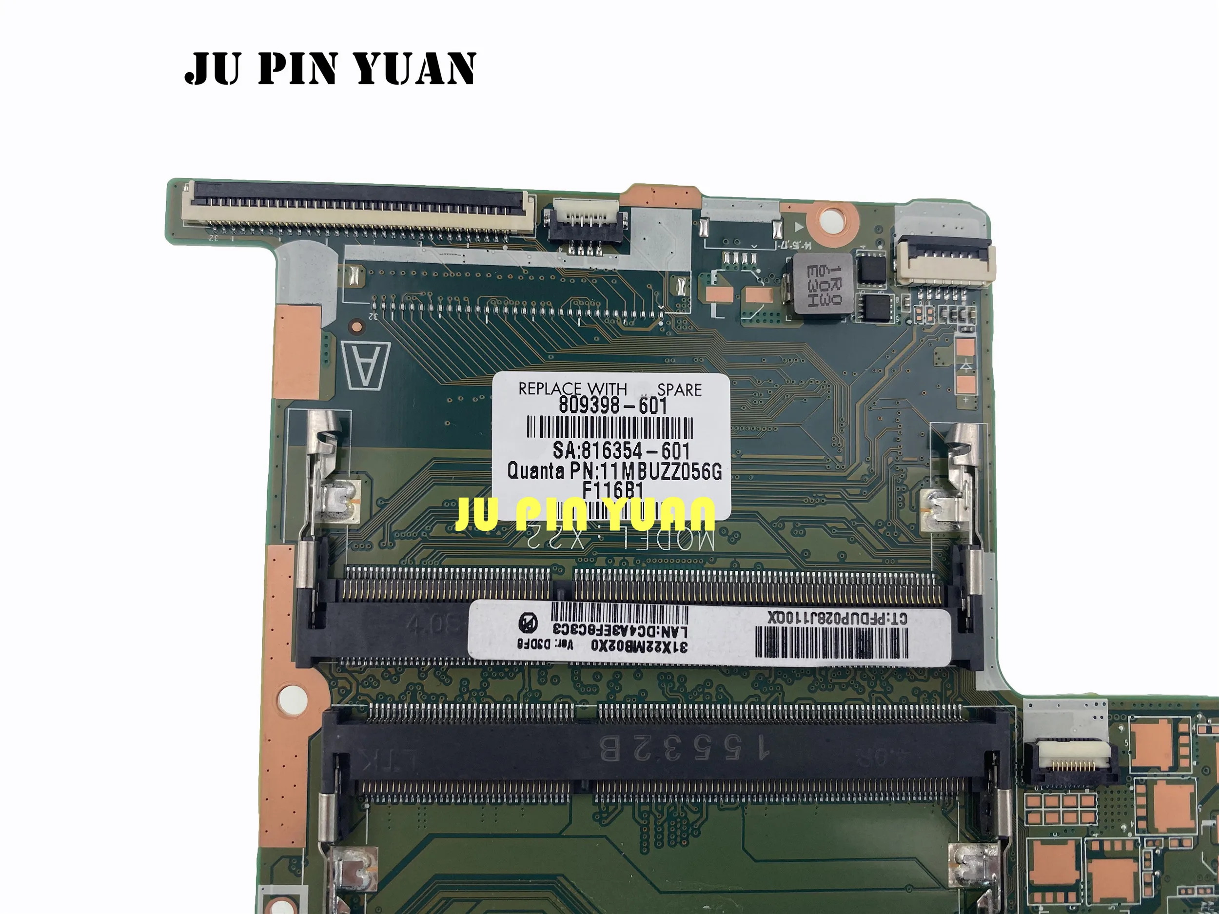 809398 501 601 DA0X22MB6D0 X22 для ноутбука HP Pavilion материнская плата серии 17 G со стандартным