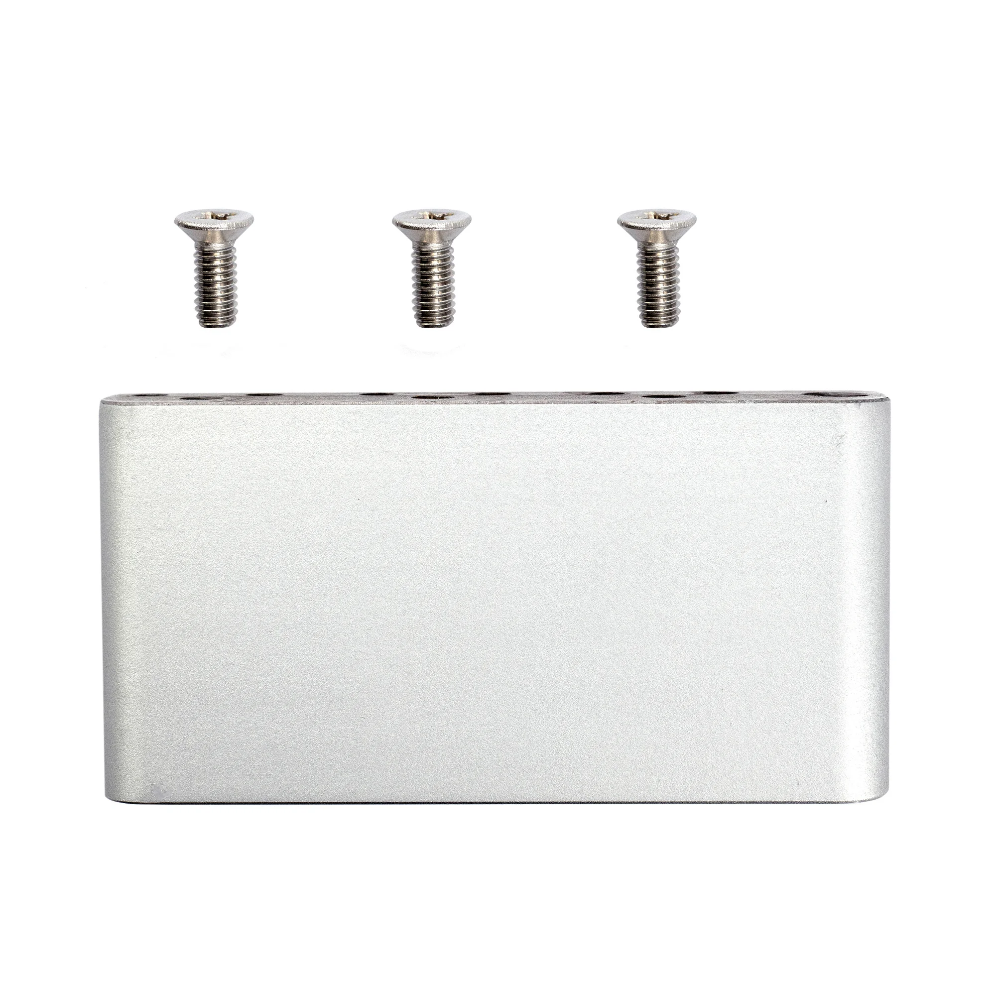 Музыкли Ультра 10,5 мм Сплошной стальной 36 мм Короткий тремоло-блок для индонезийской модели гитары Squier Bullet Strat and Pack.