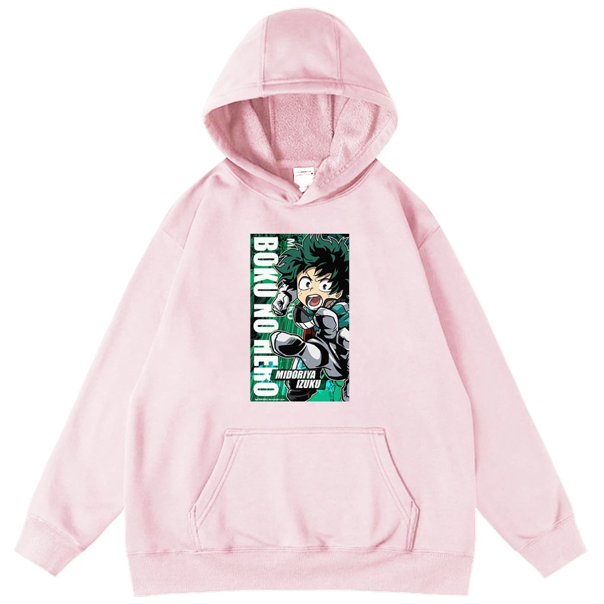 

My Hero Academia Fashion Streetwear Children's hoodie Top Anime Hoodies Casual baby clothes Oversized Hooded Pullover Sweatshirt