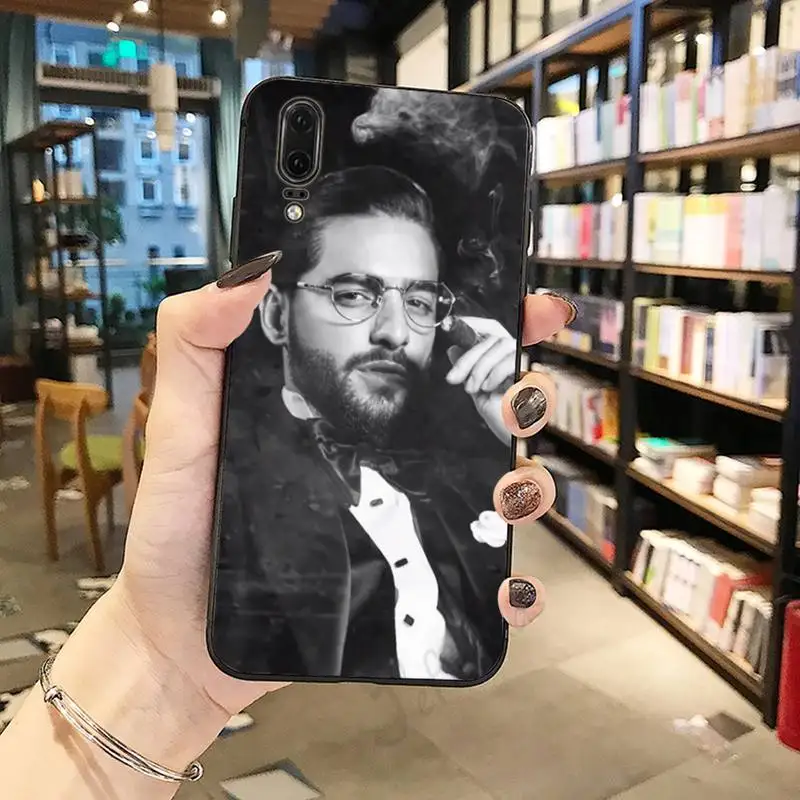

Colombian singer Maluma Phone Case For Huawei honor Mate P 10 20 30 40 i 9 8 pro x Lite smart 2019 nova 5t