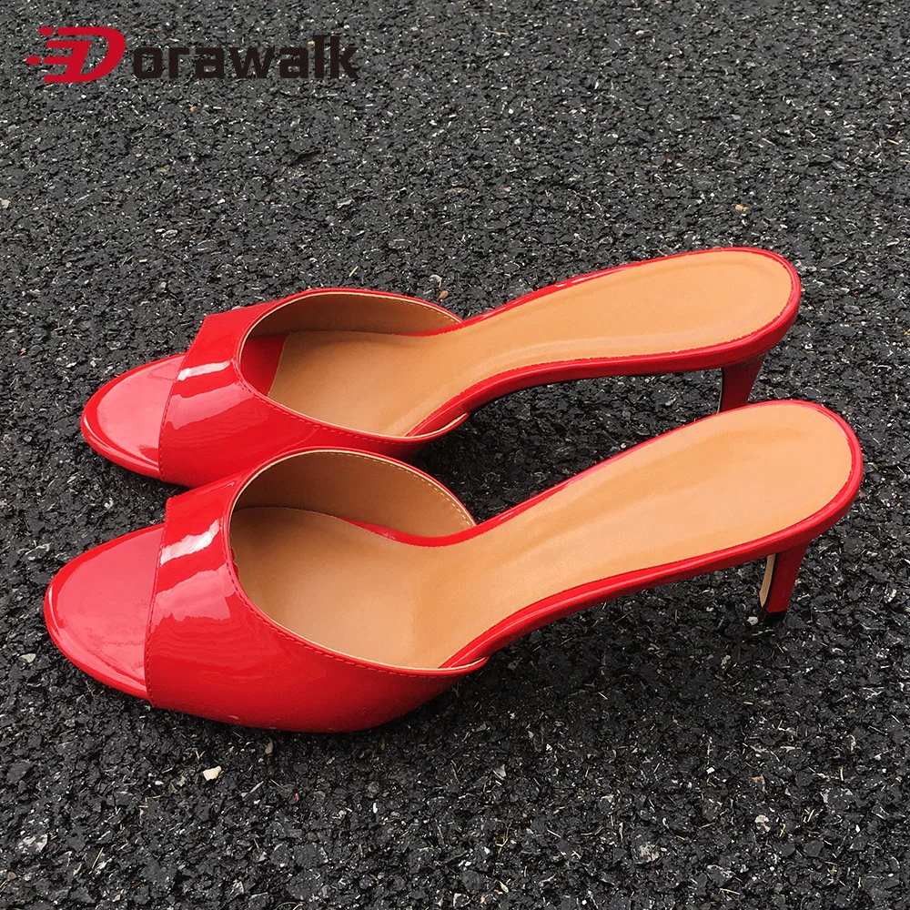 8 см на высоком каблуке модные женские туфли плоской подошве Туфли без задника