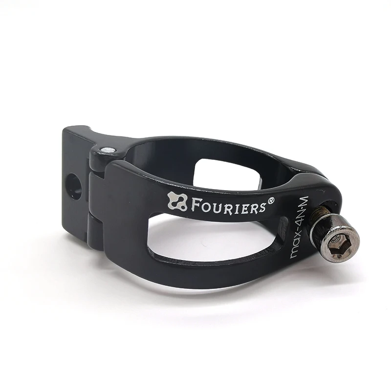 

Fouriers FD-ADP-318 Bike 31.8mm Front Derailleur Clamp Forward Shift Straight Lock Bicycle Easy Install Parts