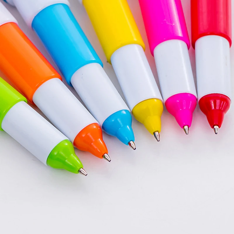 

40pcs Kawaii Ballpoint Pen Capsul Ball Point Pen Cute Stationery Novelty School Accessories Funny Office Pen Freebies Wholesale