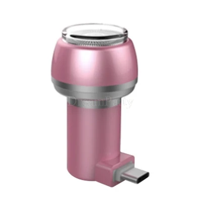 Магнитная всасывающая Бритва для мобильного телефона портативная мини бритва