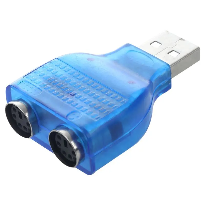 Маленький тонкий usb-адаптер 2 0 A Male to 2Port PS/2 PS2 FEMALE Mouse | Компьютеры и офис