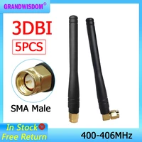 400mhz antenna 3dbi sma male connector folding 400 mhz iot antena waterproof directional antenne wireless receiver for lorawan