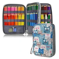 96192 slots cat pencil case school pencilcase for girls kawaii large capacity pen bag supplies cute big stationery fluffy box