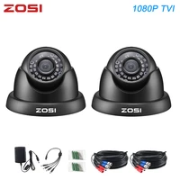 zosi hd 1080p tvi color cmos 2mp outdoor waterproof night vision cctv surveillance security cameras with ir cut filter lens