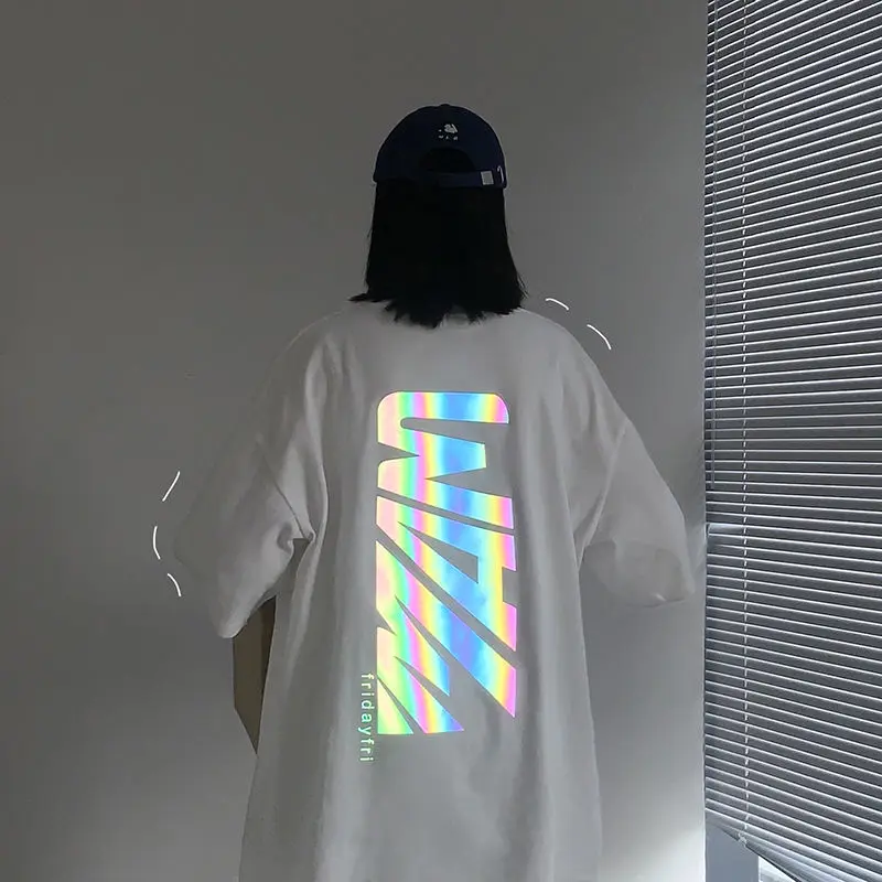 

Футболка Мужская/женская трикотажная из хлопка, с коротким рукавом