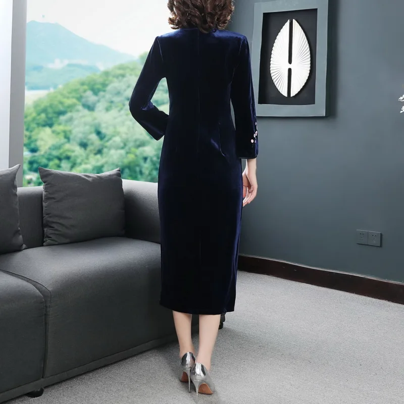 

Top Quality New 2020 Autumn Sexy Party Mermaid Casual Women Hollow Out Embroidery Long Sleeve White Black Dress Above Knee