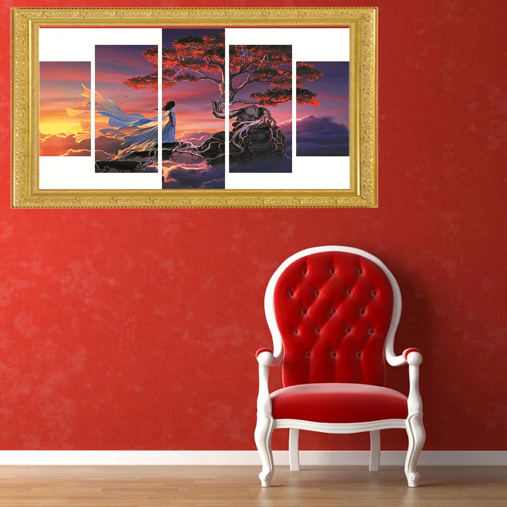 Лучшие DIY 5D алмазная вышивка картина крестиком домашний декор ремесло