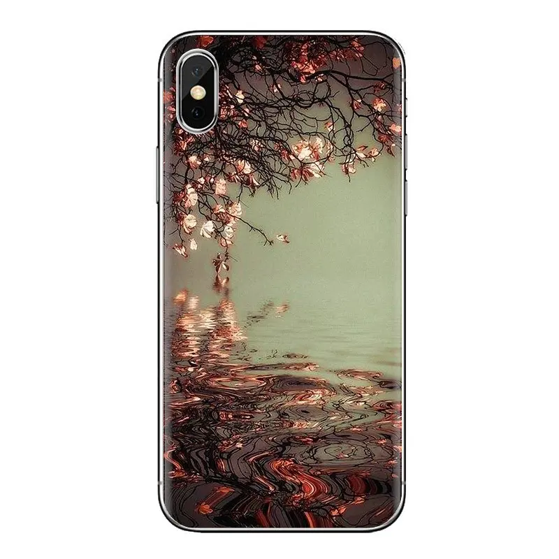 For Huawei G7 G8 P7 P8 P9 P10 P20 P30 Lite Mini Pro P Smart Plus 2017 2018 2019 Silicone Case Flower sakura Cherry blossoms Pink |