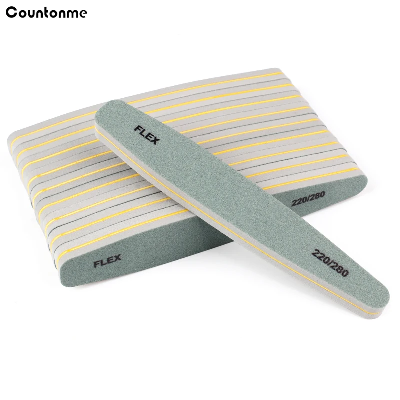 Пилка для ногтей абразивная зернистость 220/280 50 шт.