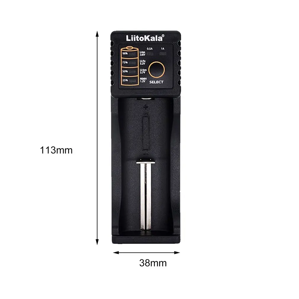 Умное Универсальное зарядное устройство для аккумуляторов Liitokala Lii-100B 18650 26650 14500